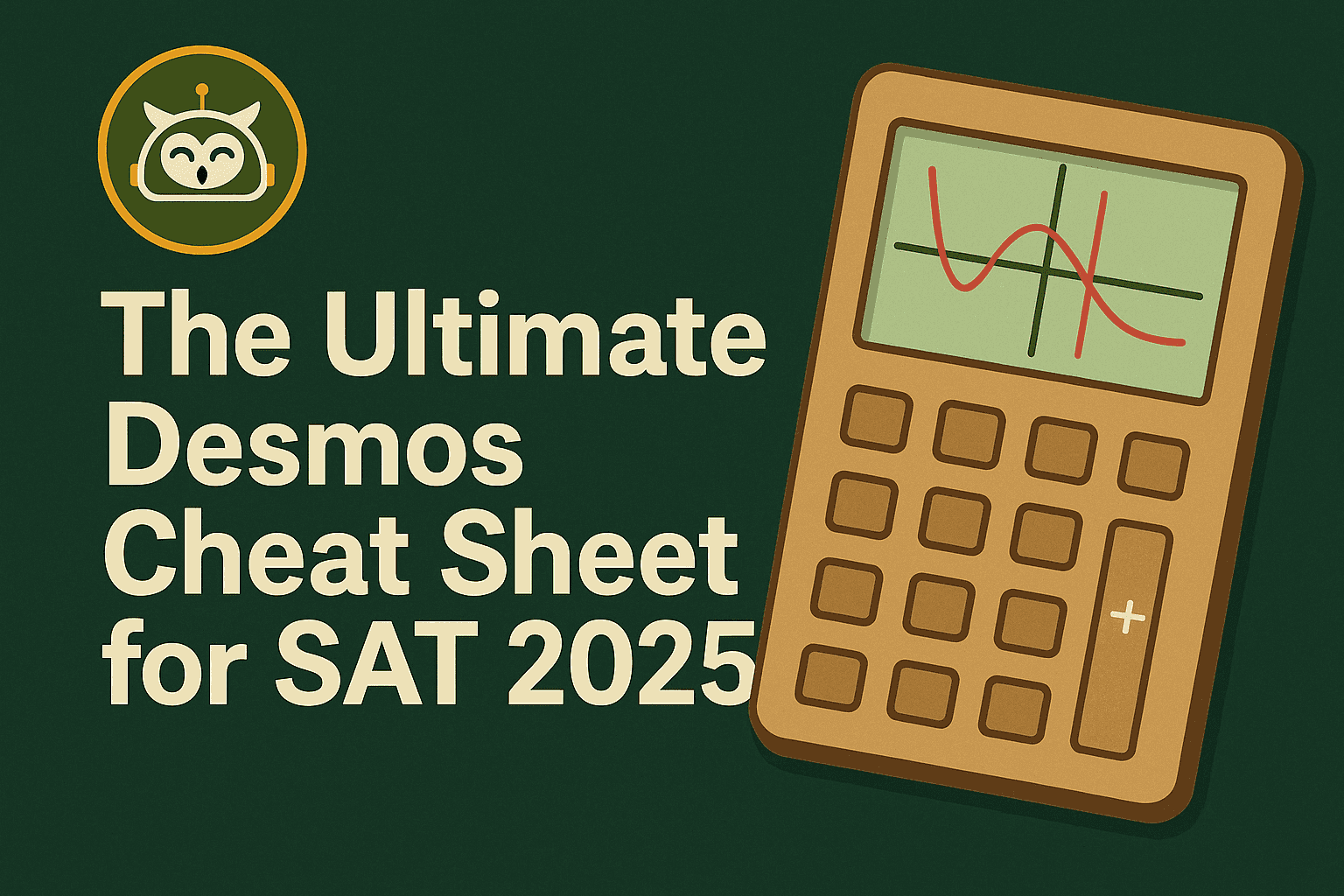 The Ultimate Desmos Cheat Sheet for SAT 2025