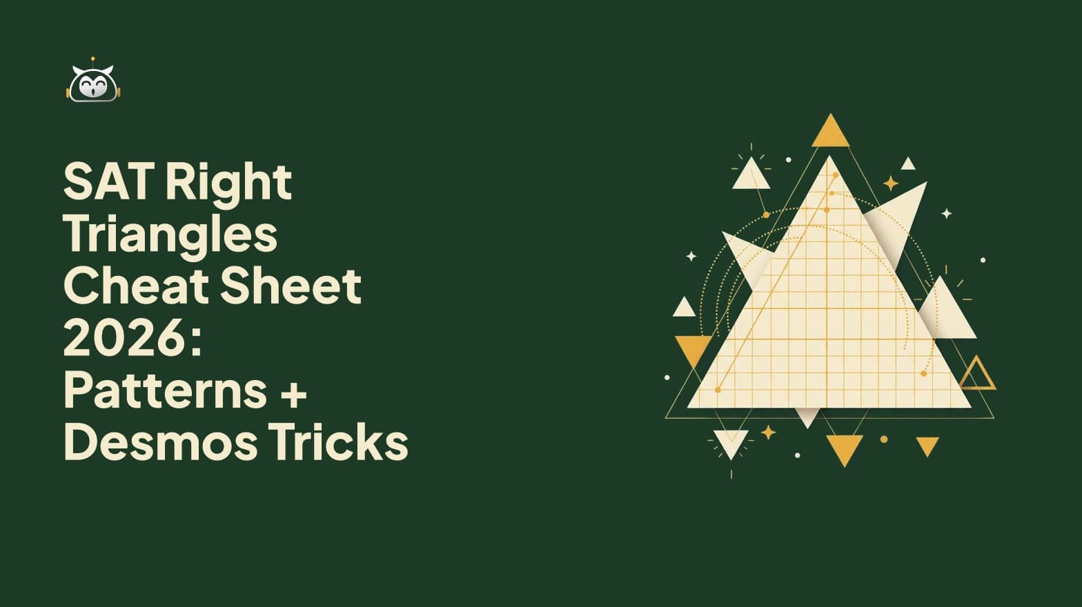 Right Triangle Snake Pattern Math Problem SAT Right Triangles Cheat Sheet 2026: Patterns + Desmos Tricks | Pursu